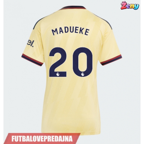 Lacne Ženy Futbalové dres Arsenal Noni Madueke #20 2026-27 Krátky Rukáv - Tretina